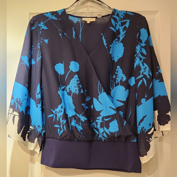 Ted Baker surplice top - Picture 1 of 1